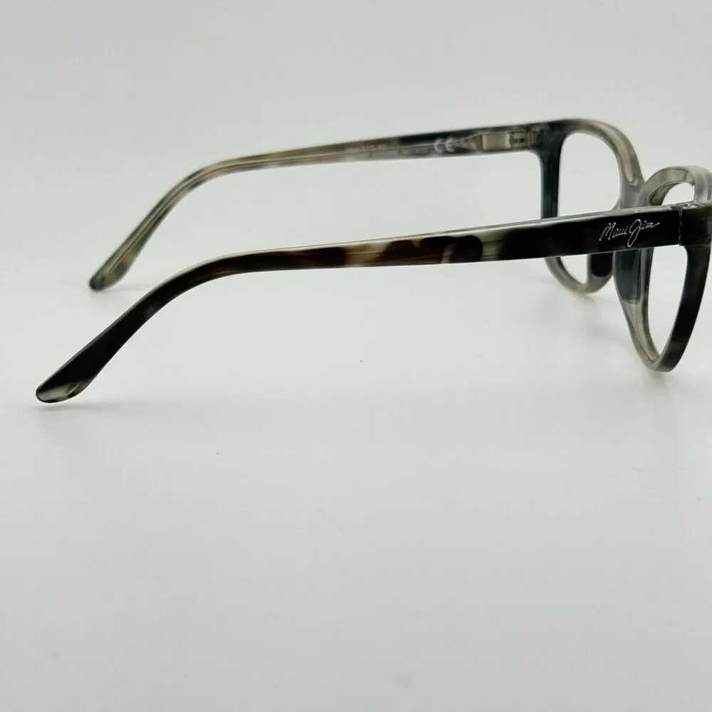 Maui Jim Honi MJ758-11S Sunglasses Gray Cat Eye Frame‎ 54-18-140 H12423